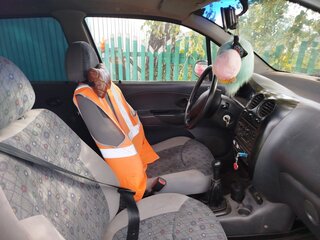 2008 Daewoo Matiz I Рестайлинг, красный, 110000 рублей, вид 2