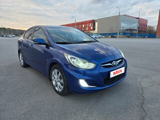 2012 Hyundai Solaris I, синий, 815000 рублей, вид 2