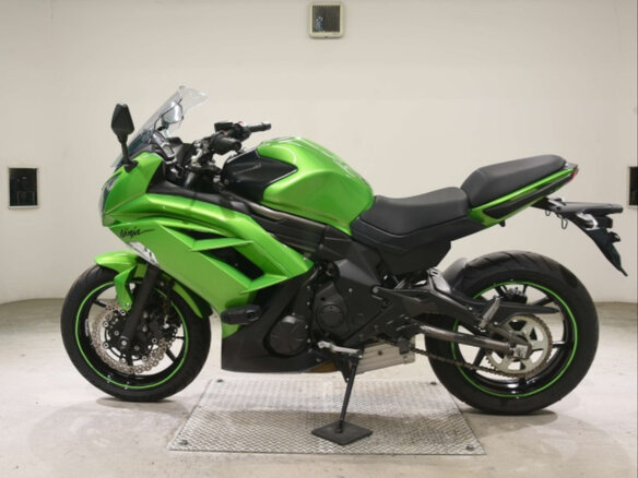 2012 Kawasaki Ninja 650, зелёный, 450000 рублей - вид 1