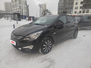 2015 Hyundai Solaris I Рестайлинг, чёрный, 1100000 рублей, вид 1