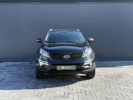 2012 Kia Sportage III, чёрный, 1545000 рублей, вид 3