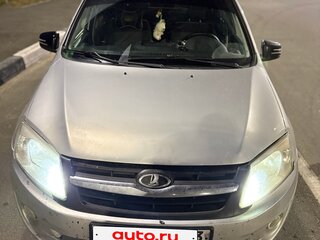 2012 Lada (ВАЗ) Granta I, серебристый, 145000 рублей, вид 3