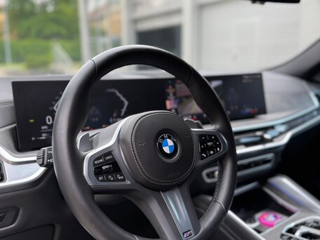 2023 BMW X6 40d III (G06) Рестайлинг, серый, 12100000 рублей, вид 5