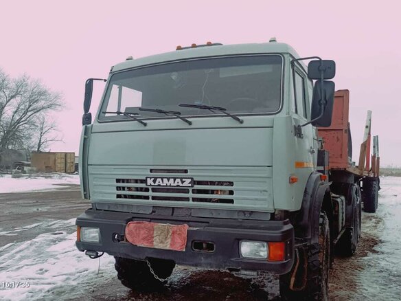2006 КамАЗ 44108, серебристый, 2300000 рублей - вид 8