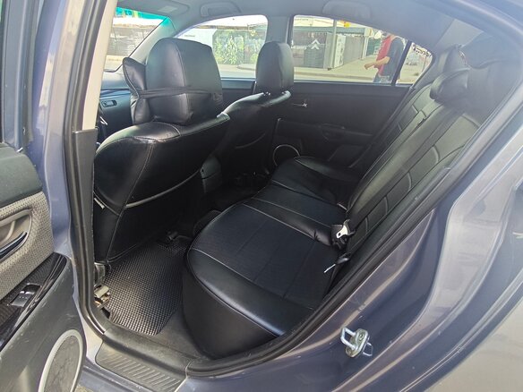 2008 Mazda 3 I (BK) Рестайлинг, серый, 550000 рублей - вид 9