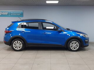 2018 Kia Rio X-Line IV, синий, 1277000 рублей, вид 4