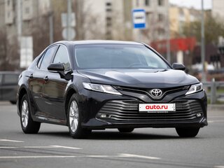 2020 Toyota Camry VIII (XV70), чёрный, 2183000 рублей, вид 3