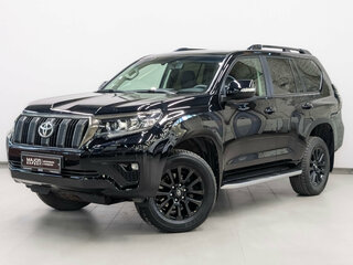 2021 Toyota Land Cruiser Prado 150 Series Рестайлинг 3, чёрный, 5790000 рублей, вид 1