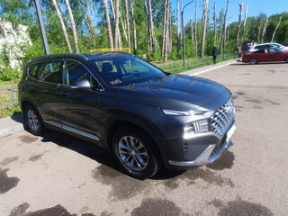 2021 Hyundai Santa Fe IV Рестайлинг, зелёный, 3600000 рублей, вид 1