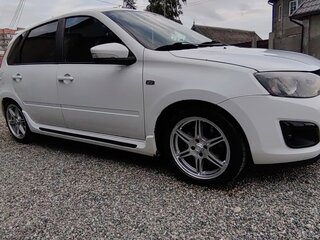 2015 Lada (ВАЗ) Kalina Sport II, белый, 600000 рублей, вид 2