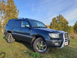 2001 Toyota Land Cruiser 100 Series, зелёный, 1600000 рублей, вид 2