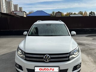 2014 Volkswagen Tiguan I Рестайлинг, белый, 1800000 рублей, вид 1