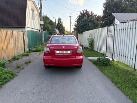 2007 Suzuki SX4 I (Classic), красный, 250000 рублей, вид 4