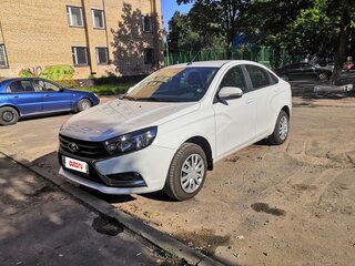 2021 Lada (ВАЗ) Vesta I, белый, 850000 рублей, вид 1