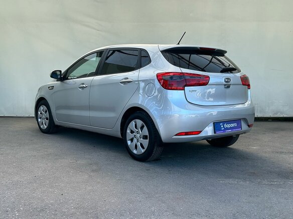 2012 Kia Rio III, серебристый - вид 4