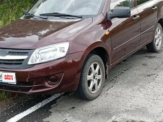 2012 Lada (ВАЗ) Granta I, пурпурный, 400000 рублей, вид 1