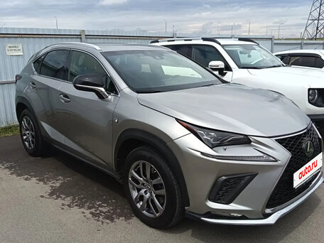 2020 Lexus NX 300 I Рестайлинг, серый, 2600000 рублей, вид 2