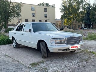 1980 Mercedes-Benz S-Класс 280 II (W126), белый, 500000 рублей, вид 2