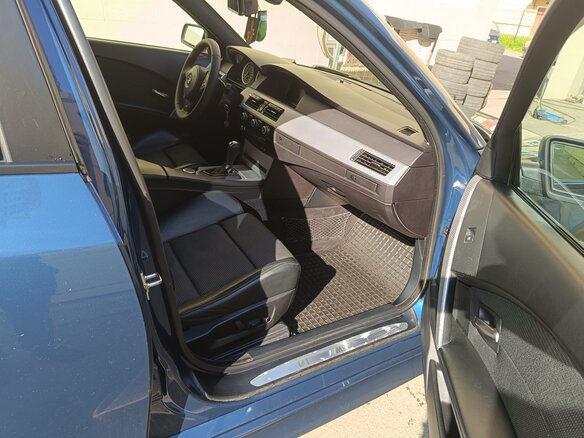2005 BMW 5 серии 525i V (E60/E61), синий, 1000525 рублей - вид 6