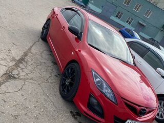 2011 Mazda 6 II (GH) Рестайлинг, красный, 870000 рублей, вид 3