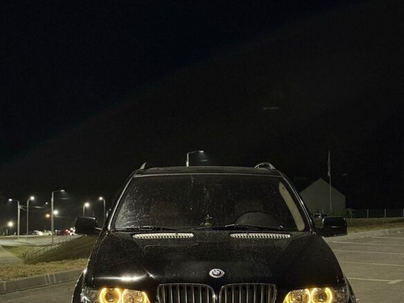 2006 BMW X5 4.4i I (E53) Рестайлинг, чёрный, 930000 рублей - вид 2