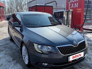 2014 Skoda Superb DSG II Рестайлинг, серый, 1150000 рублей, вид 2