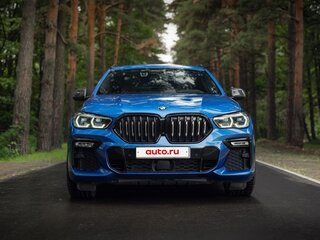 2020 BMW X6 40i III (G06), синий, 7990000 рублей, вид 2