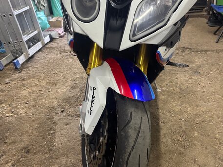 2013 BMW S 1000 RR, белый, 800000 рублей, вид 1