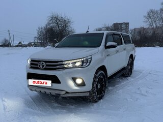 2018 Toyota Hilux VIII, белый, 4200000 рублей, вид 1