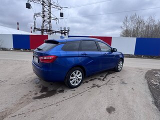 2021 Lada (ВАЗ) Vesta SW I, синий, 1130000 рублей, вид 3