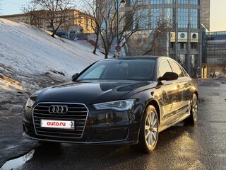 2016 Audi A6 IV (C7) Рестайлинг, чёрный, 2100000 рублей, вид 2