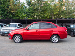 2020 Lada (ВАЗ) Granta I Рестайлинг, красный, 589000 рублей, вид 3