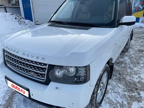 2012 Land Rover Range Rover III Рестайлинг 2, белый, 1870000 рублей - вид 8