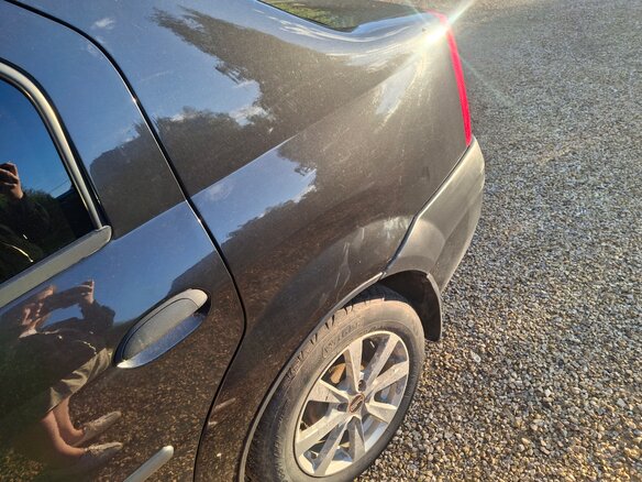 2009 Renault Logan I, чёрный, 370000 рублей - вид 6