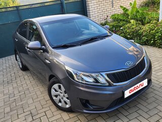 2012 Kia Rio III, серый, 754000 рублей, вид 5