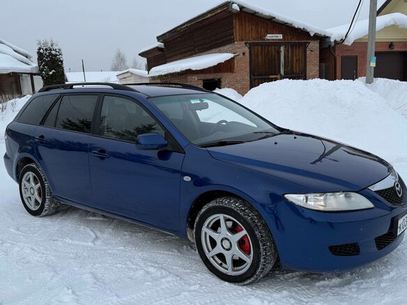 2005 Mazda 6 I (GG), синий, 700000 рублей - вид 3