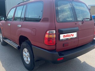 1999 Toyota Land Cruiser 105 100 Series, красный, 1200000 рублей, вид 4