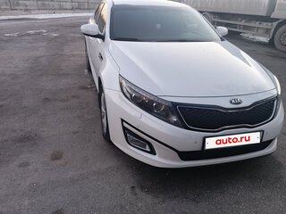 2015 Kia Optima III Рестайлинг, белый, 1450000 рублей, вид 5