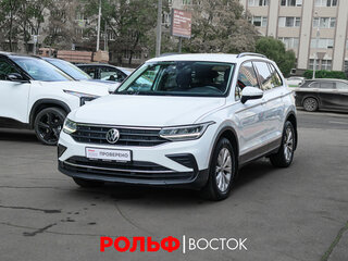 2021 Volkswagen Tiguan II Рестайлинг, белый, 2300000 рублей, вид 1