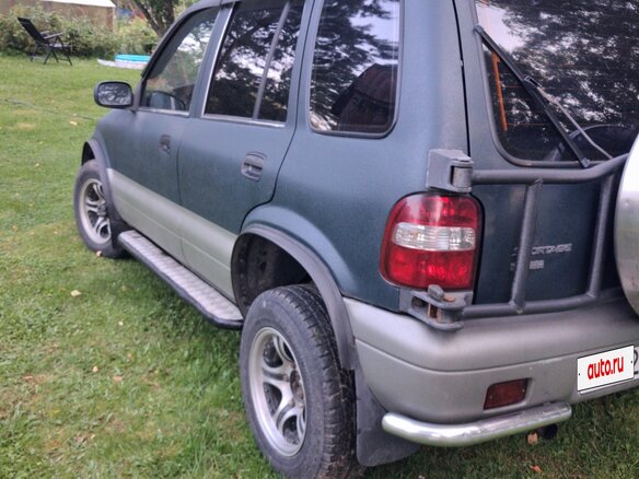 1998 Kia Sportage I, зелёный - вид 4