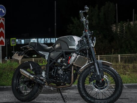 2024 Regulmoto Fargo 300, чёрный, 170000 рублей, вид 4