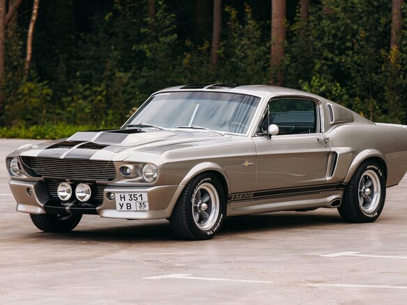 1967 Ford Mustang I, серебристый, 120000000 рублей