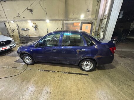 2013 Lada (ВАЗ) Granta I, синий, 290000 рублей, вид 3