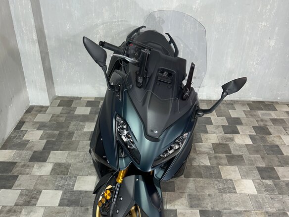 2022 Yamaha TMAX, синий - вид 9