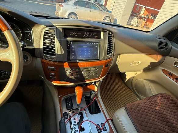 2004 Lexus LX 470 II Рестайлинг, чёрный - вид 13