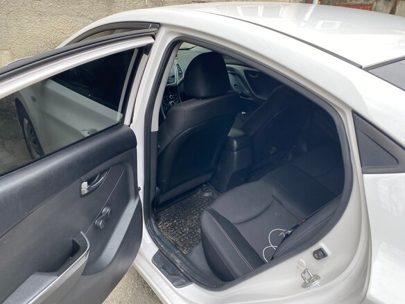 2014 Hyundai Elantra V (MD) Рестайлинг, белый, 900000 рублей - вид 7