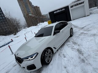 2017 BMW 5 серии 520d VII (G30/G31/G38), белый, 3550000 рублей, вид 2