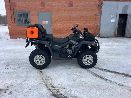 2005 BRP Can-Am Outlander MAX 850, зелёный, 730000 рублей, вид 4