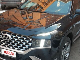 2021 Hyundai Santa Fe IV Рестайлинг, чёрный, 4000000 рублей, вид 2