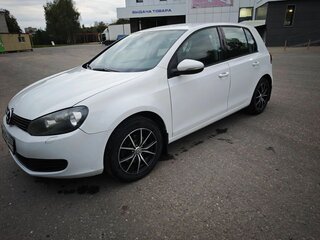 2011 Volkswagen Golf VI, белый, 689000 рублей, вид 4